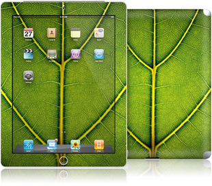 New iPad 背膜 2 3前后全身膜 树叶 外壳保护套