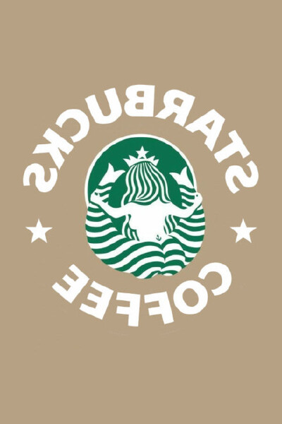 星巴克背面LOGO