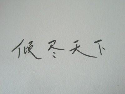 倾尽天下