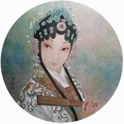 【国画】周雪《美人记》