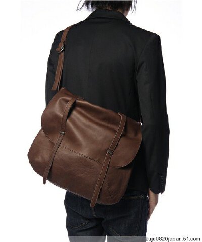 Magine LEATHER MESSENGER BAG