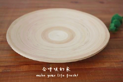 天然竹盘