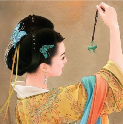 重叠泪痕缄锦字，人生只有情难死。
