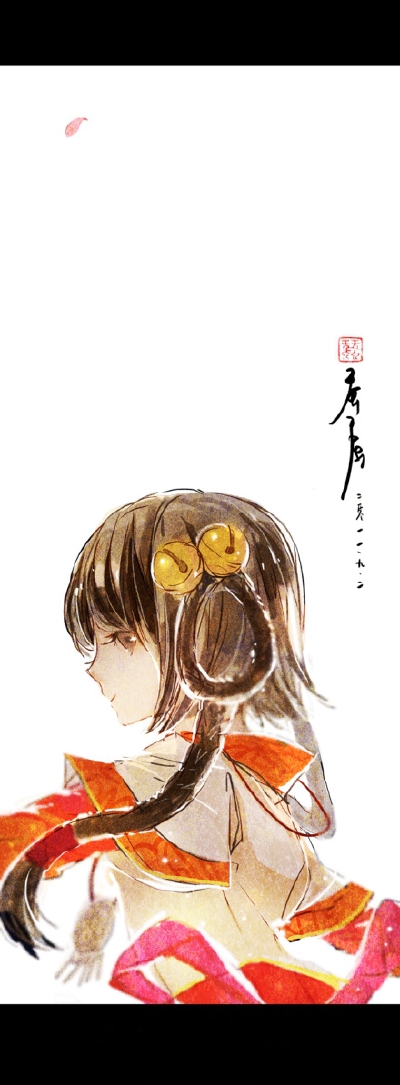 庆生贺图 illustration by 蚕小蚕 图转自微博