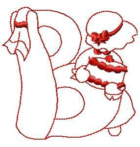 B