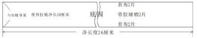 双拉链手包纸样3