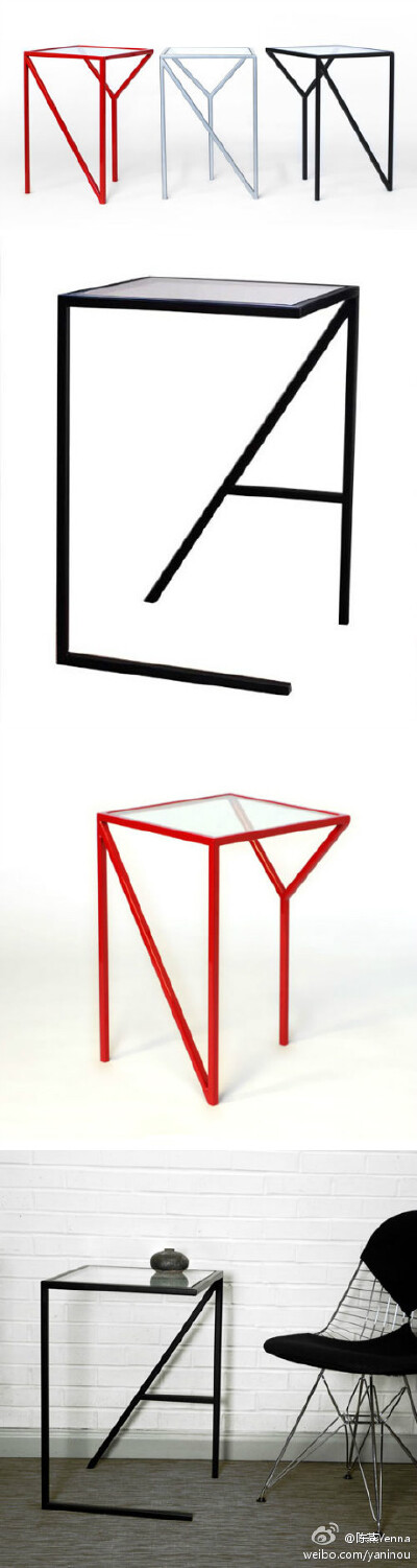 NY and LA Tables by Faktura