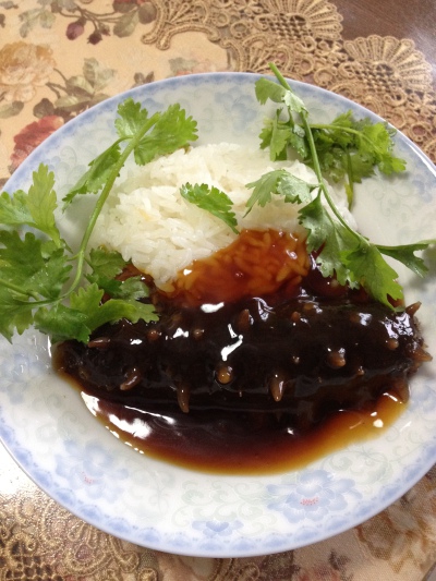 我家海参扣饭
