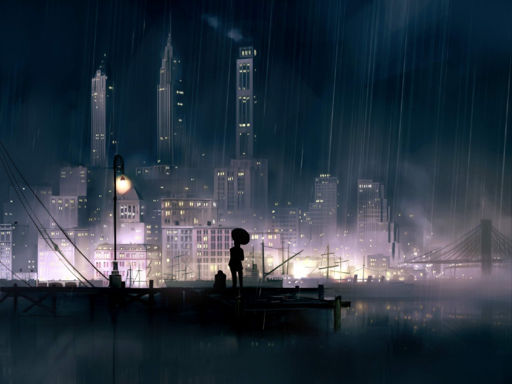 雨夜