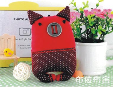手工布艺更新——猪巴巴