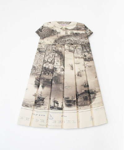 “Le Tableau Noir et la Cloche”, panoramic map of New York City rep.1851 Signed and sealed E.L. Elisabeth Lecourt, 2012 841 x 594 x 30 mm, price on request