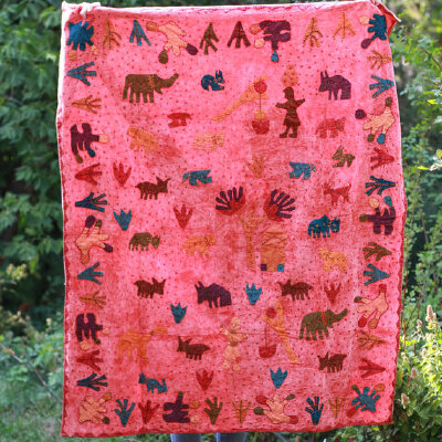 Twin Blanket in Red Velvet
