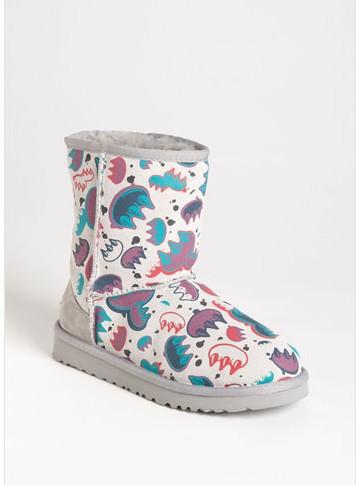 碎花小情绪 UGG 澳大利亚进口 可爱熊掌雪地靴