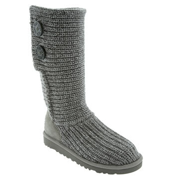 假装毛裤外穿的UGG星人 UGG 澳大利亚进口 可爱钩针毛线雪地靴