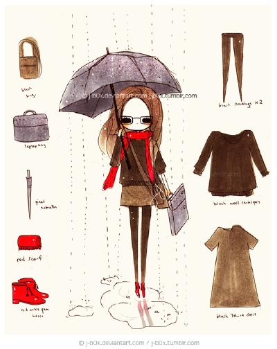 插画动漫 时尚女装 iPhone壁纸 服饰搭配╯з ︶ 麽麽
