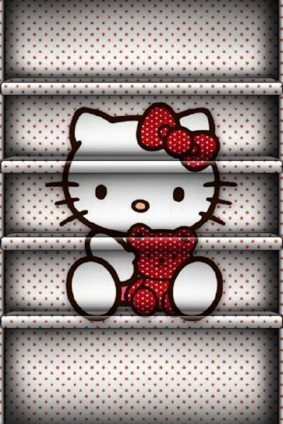 这一张HelloKitty 滴手机壁纸超可爱