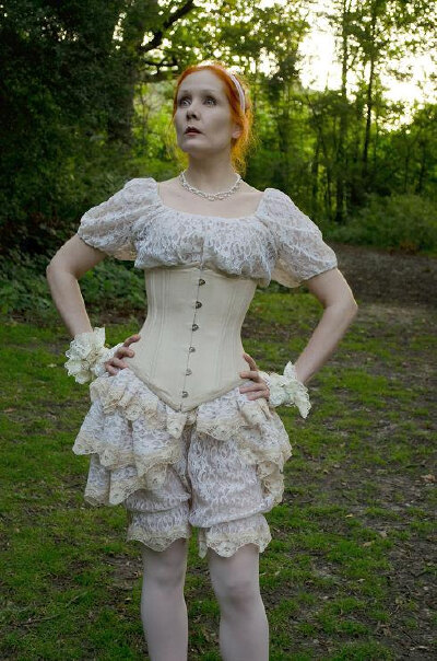 Vintage LACE Bustle victoriana Lolita OPHELIA Steampunk Victorian Decadence By Ophelias Folly