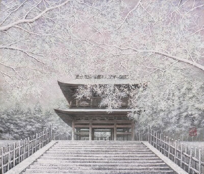 梦在画深处。 日本插画师 福井良宏作品
