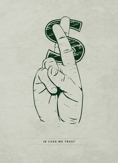▣ for cash