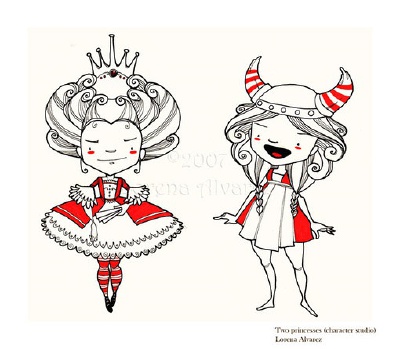 queen&girl