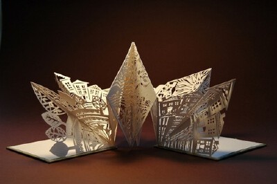Sara Burgess的精美刻纸作品分享