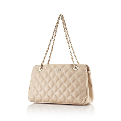 charleskeith女式百搭经典格纹链条肩包CK