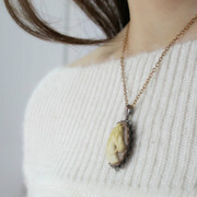 【高端手作】 ~马头像~ vintage 红铜马头浮雕肖像项链 shop. M
