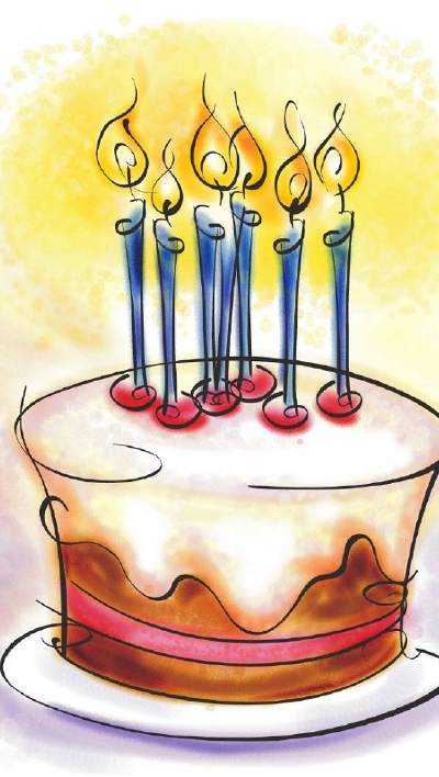 happy birthday, 生日快乐，蛋糕