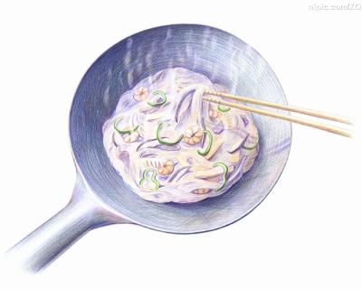 鲜虾焗面
