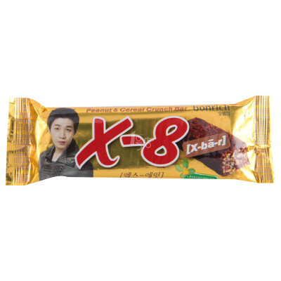 宝瑞淇 花生脆谷巧克力棒 X-8 22g 韩国进口
