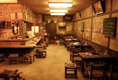 街角，小店