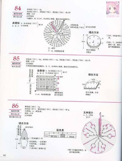 超可爱的家居小物件，简单，有图纸可参照。81-67