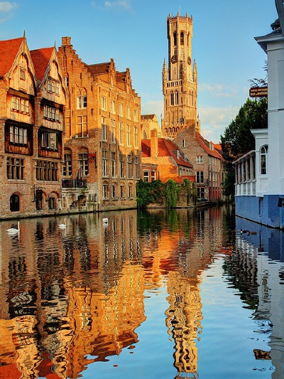 Canal Reflection, Brugge, Belgium