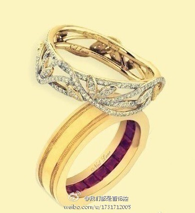 《暮光之城3》中吸血鬼的奢华钻饰。如若相爱，便携手到老；如若错过，便护你安好