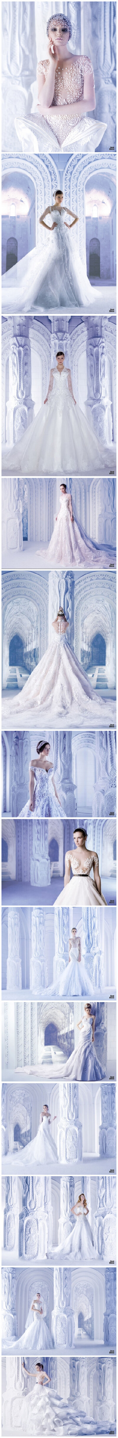 #Michael Cinco# 2013婚纱新款大片 华丽闪亮 美爆了！