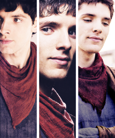 Merlin’s red scarf
