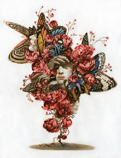 ▣ 手绘插画，来自绘师：Tran Nguyen | 埋藏