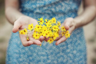 花。