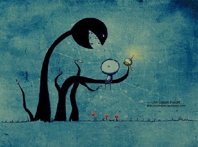 an open heart.