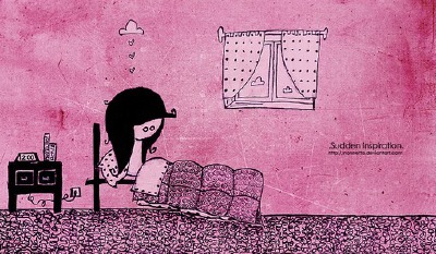 sudden inspiration