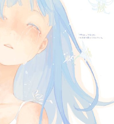 票娘的唯美二次元少女主题插画图片