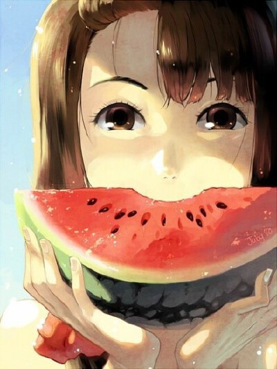 人皆苦炎热，我爱夏日长。(李昂：《夏日联句》)