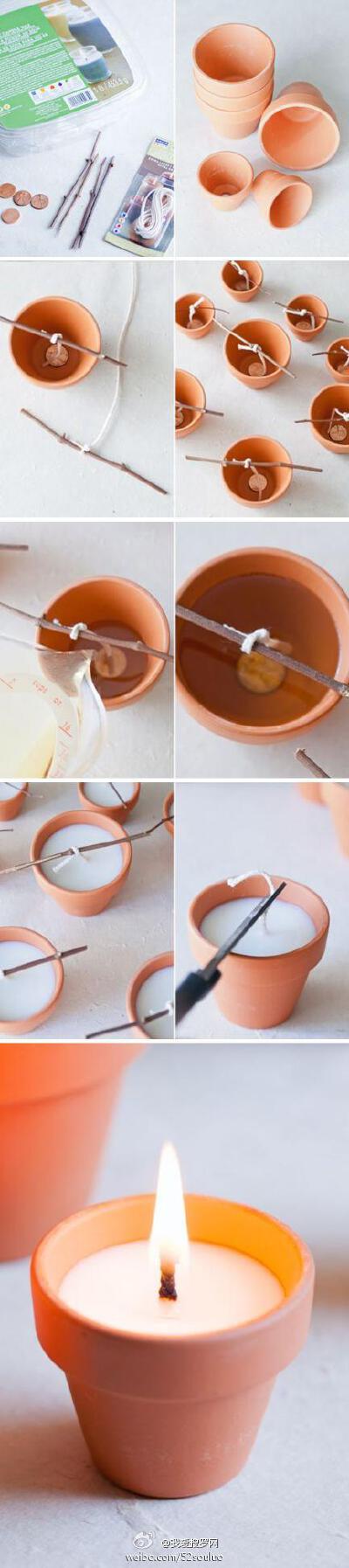 喑哑之光，DIY手工制作浪漫小蜡烛http://www.52souluo.com/70175.html