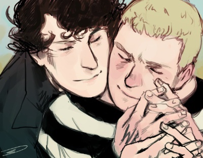 #Sherlock · 插画篇# 哎哟 看不下去了 不要这样啦