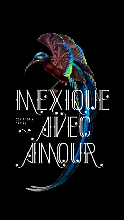 ｜插画&amp;字体｜MEXIQUE FONT