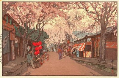 吉田博 Yoshida Hiroshi(1876年 - 1950，74岁)，西洋画家，版画家。