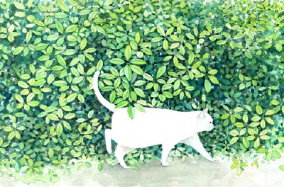 猫的国度。日本插画师山田绿笔下的喵星人http://www.52souluo.com/72992.html