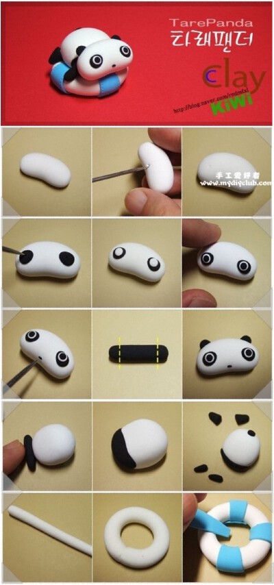 【兔小贩收集整理】手工DIY——粘土系列教程