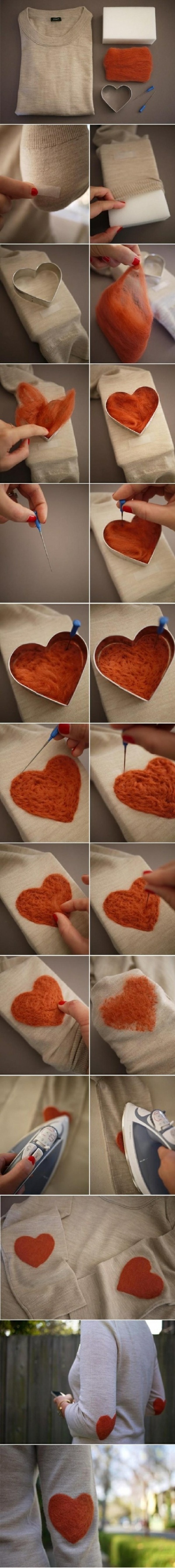 felted elbow patches.