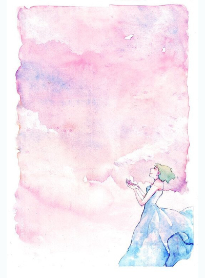 小清新的水彩画~❤